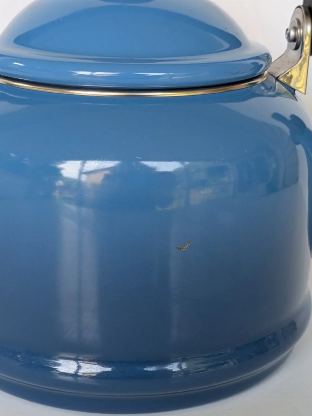 Le Creuset Blue Marseille Demi Tea Kettle - 1.25 quart capacity